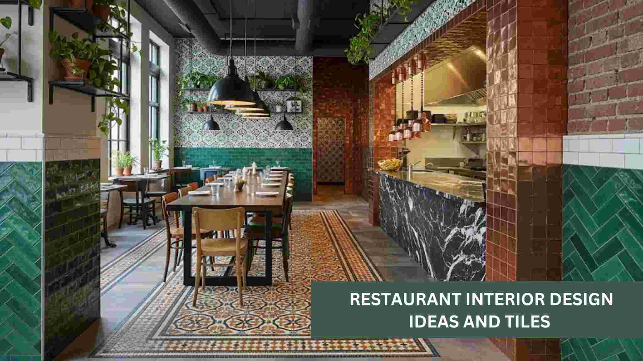 Restaurant Interior Design Ideas and Tiles for 2026