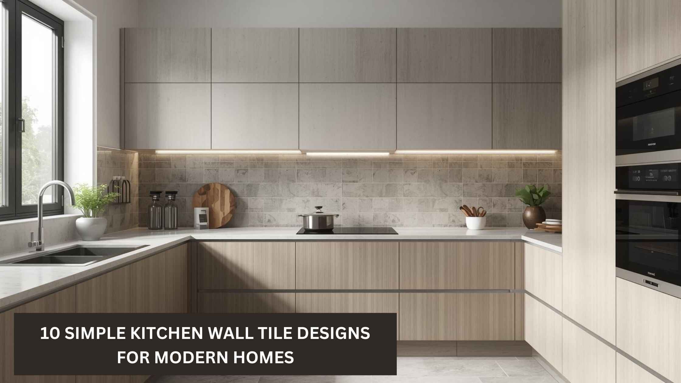 10 Simple Kitchen Wall Tile Designs for Modern Homes