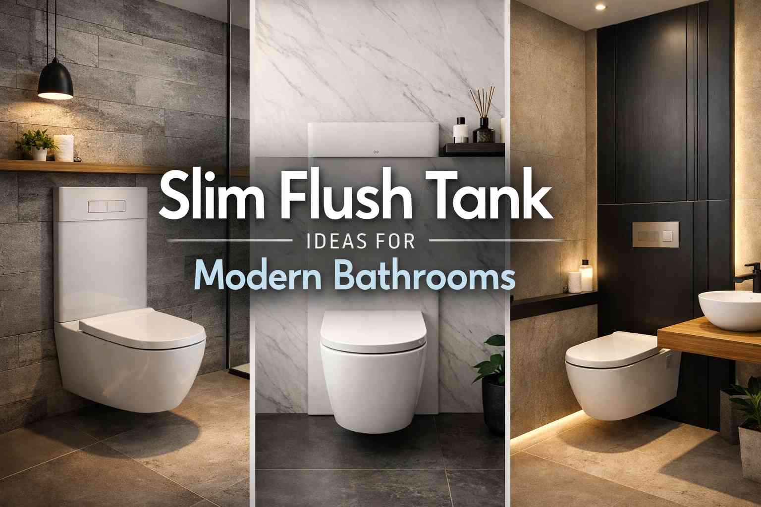 10 Best Slim Flush Tank Ideas for Modern Bathrooms