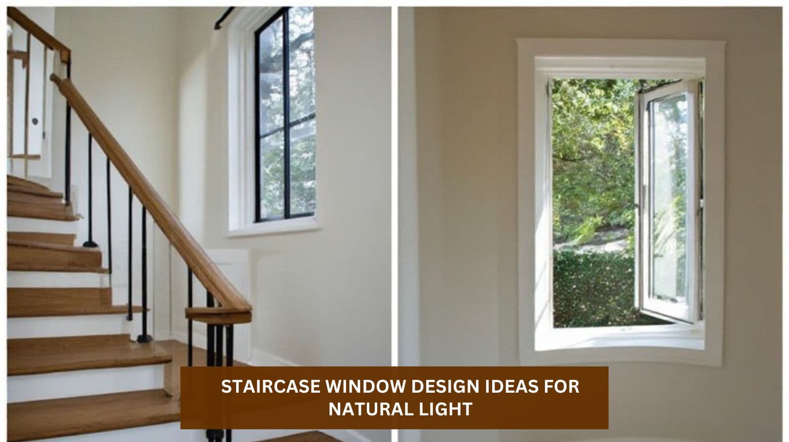 12 Staircase Window Design Ideas for Natural Light