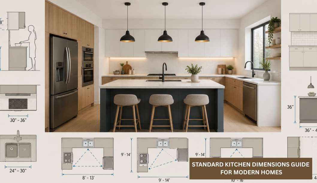 Standard Kitchen Dimensions Guide for Modern Homes