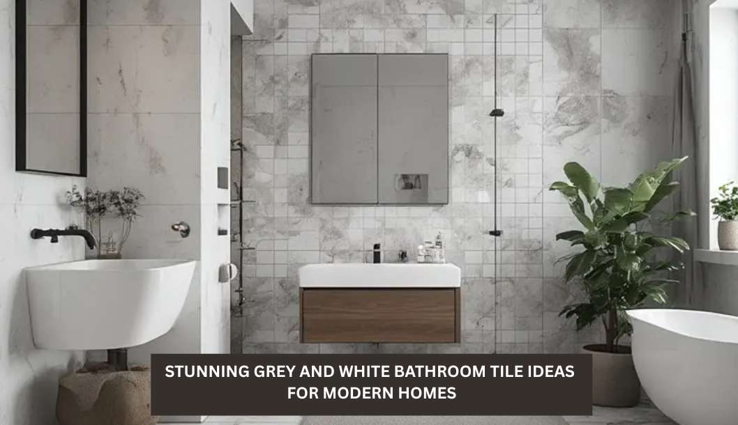 15 Stunning Grey and White Bathroom Tile Ideas for Modern Homes