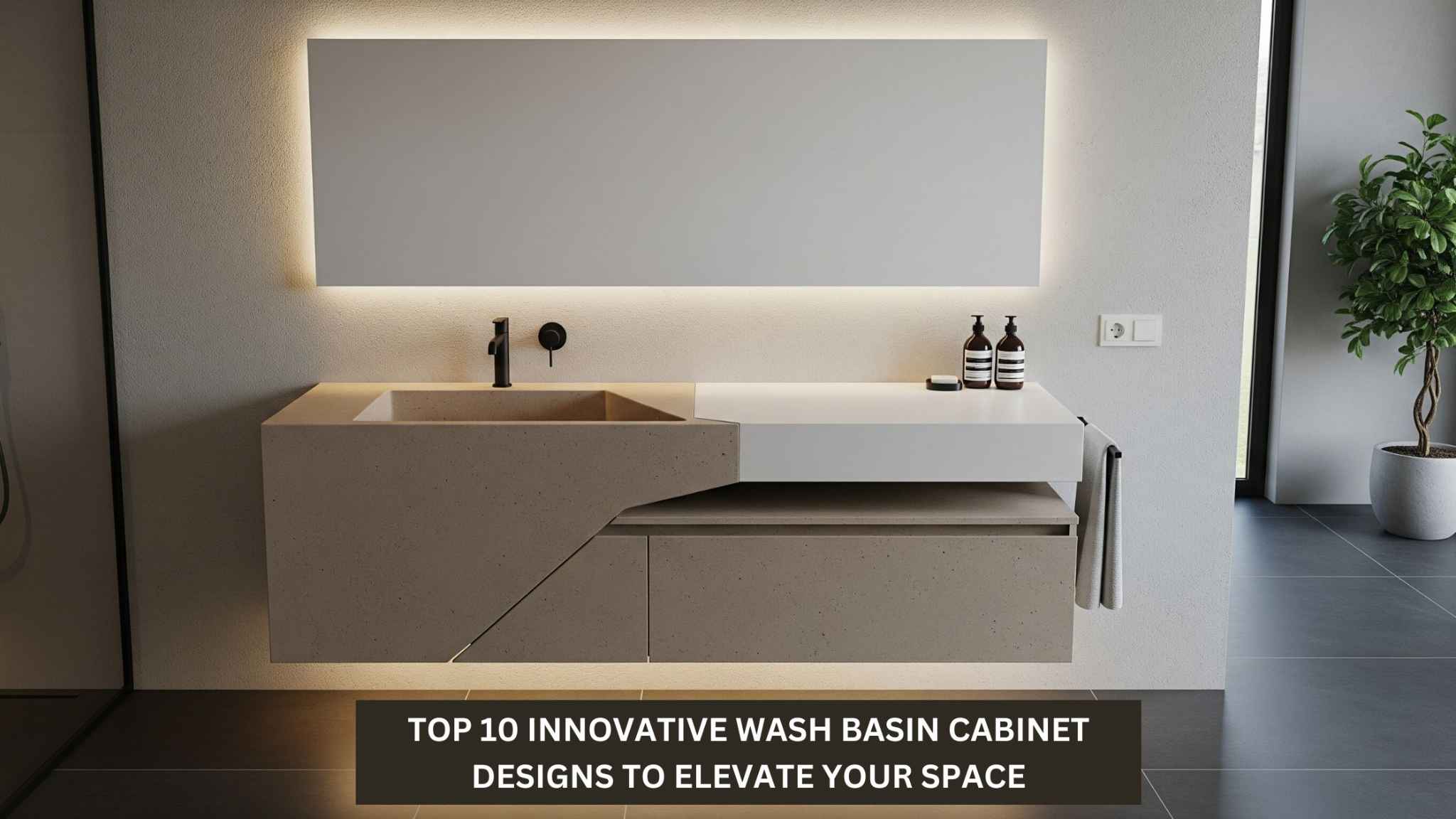 Top 10 Wash Basin with Cabinet Designs for Modern Homes