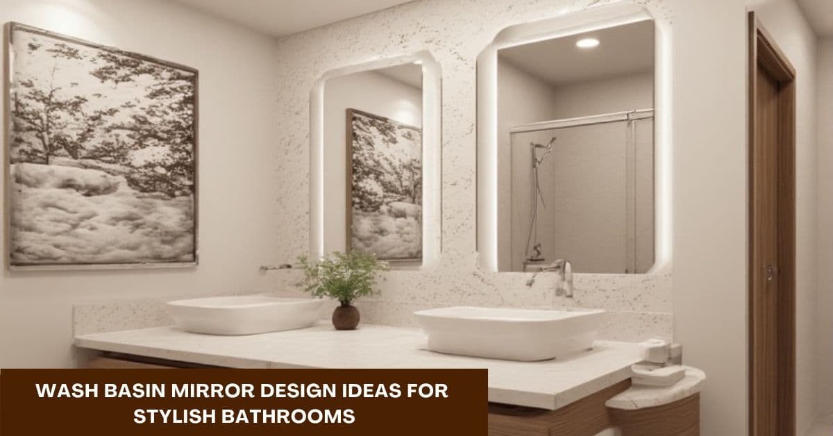 10 Wash Basin Mirror Design Ideas for Stylish Bathrooms