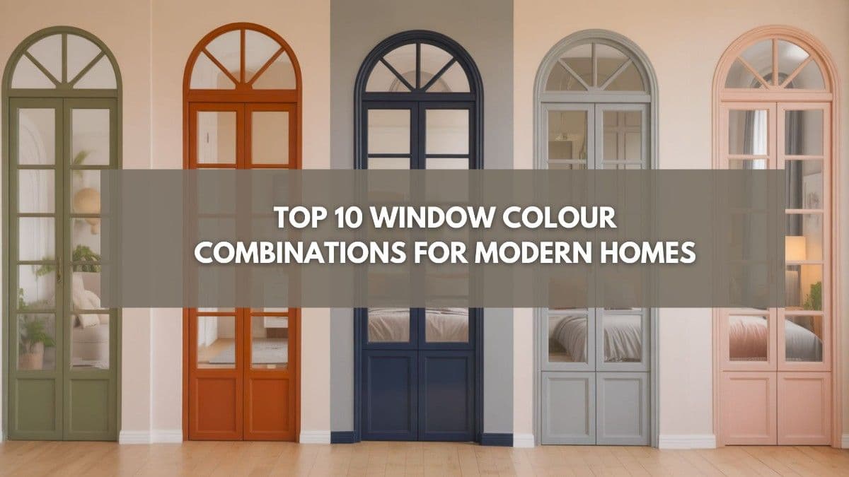 Top 10 Window Colour Combinations for Modern Homes