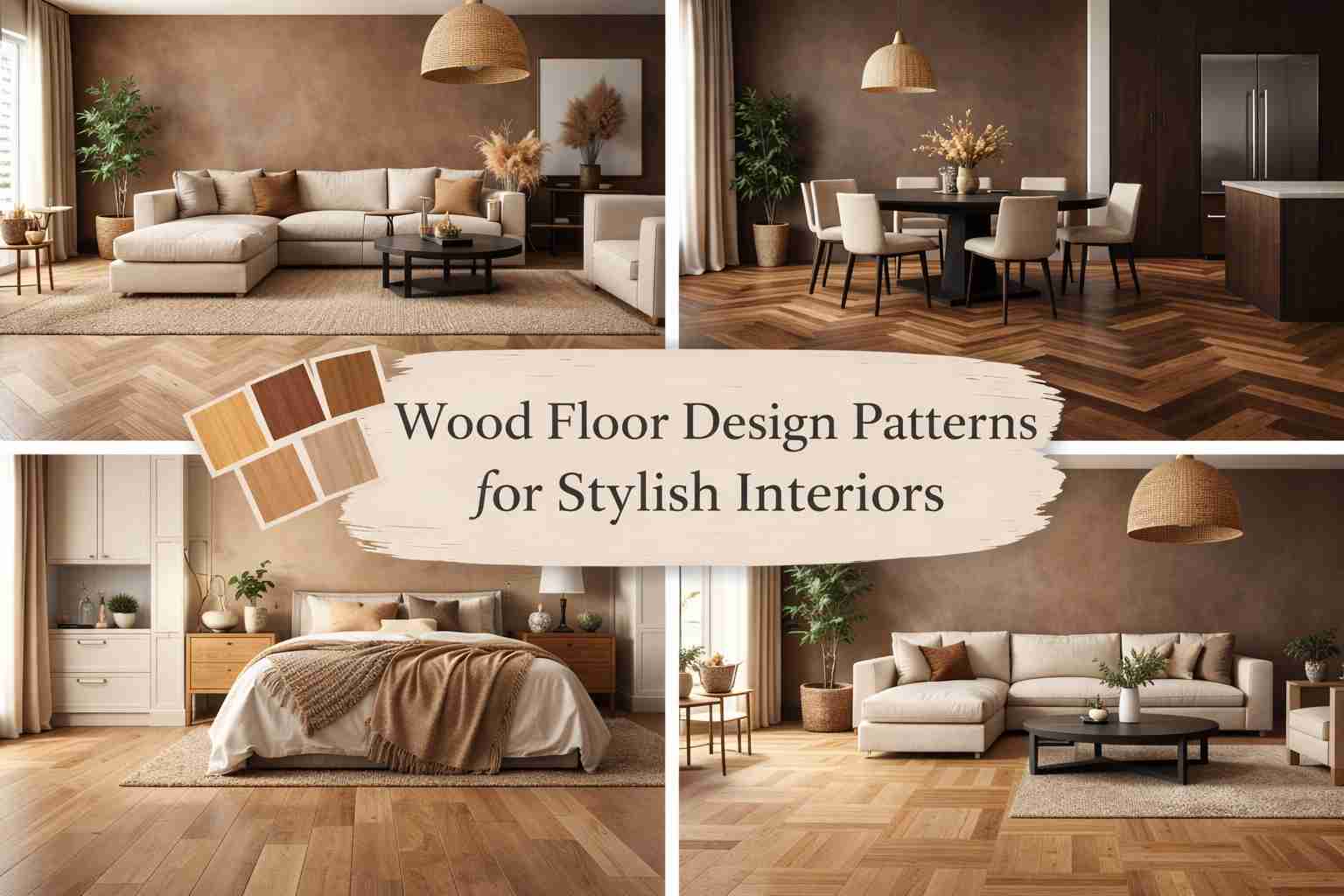 12 Creative Wood Floor Design Patterns for Stylish Interiors