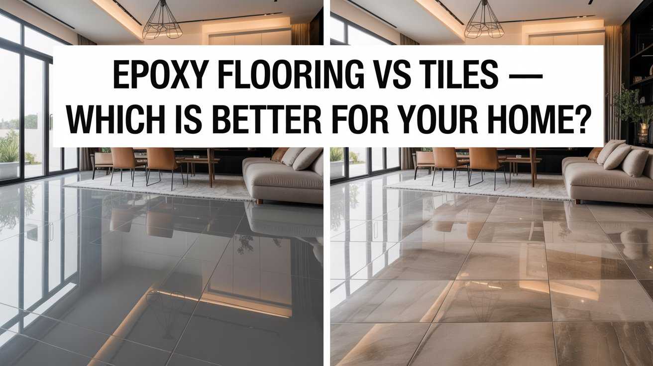 Epoxy Flooring vs Tiles – Which Is Better for Your Home