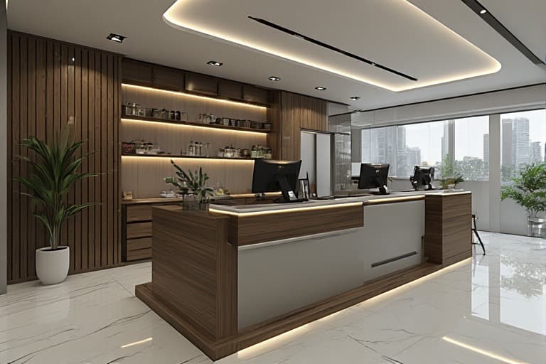 12 Modern Office Counter Design Ideas for a Professional Look