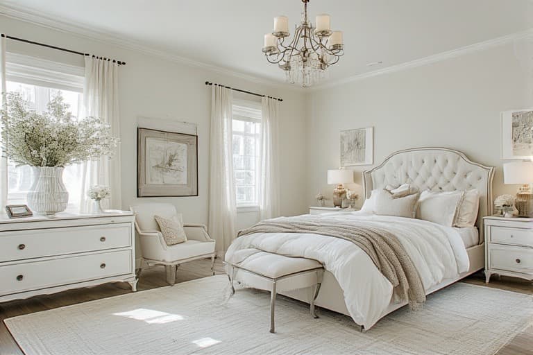 12 Elegant White Bedroom Design Ideas for a Timeless Look