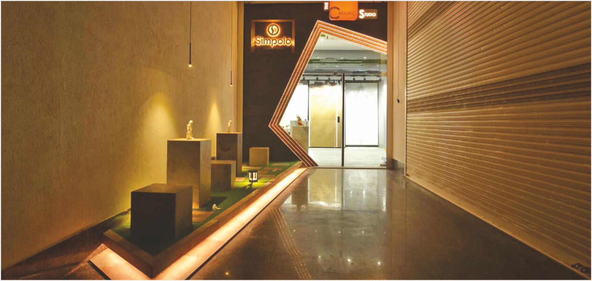 The launch of the 45th Simpolo Gallery at Nashik.