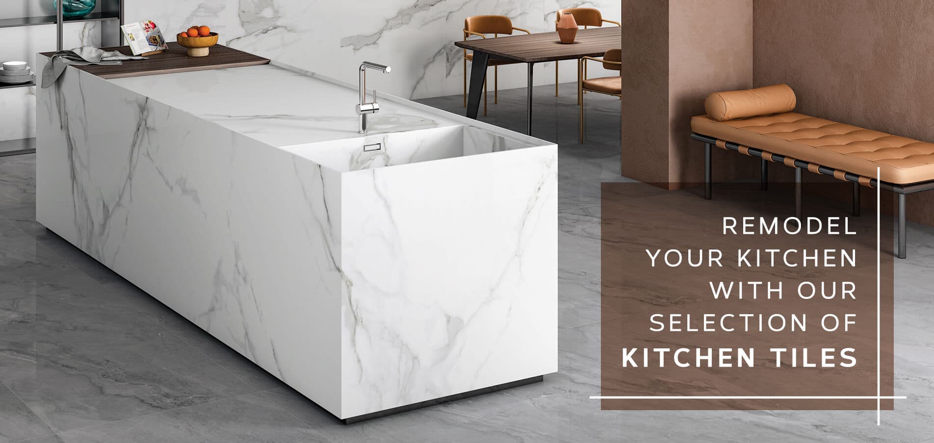 Remodel Your Kitchen with Our Selection of Kitchen Tiles