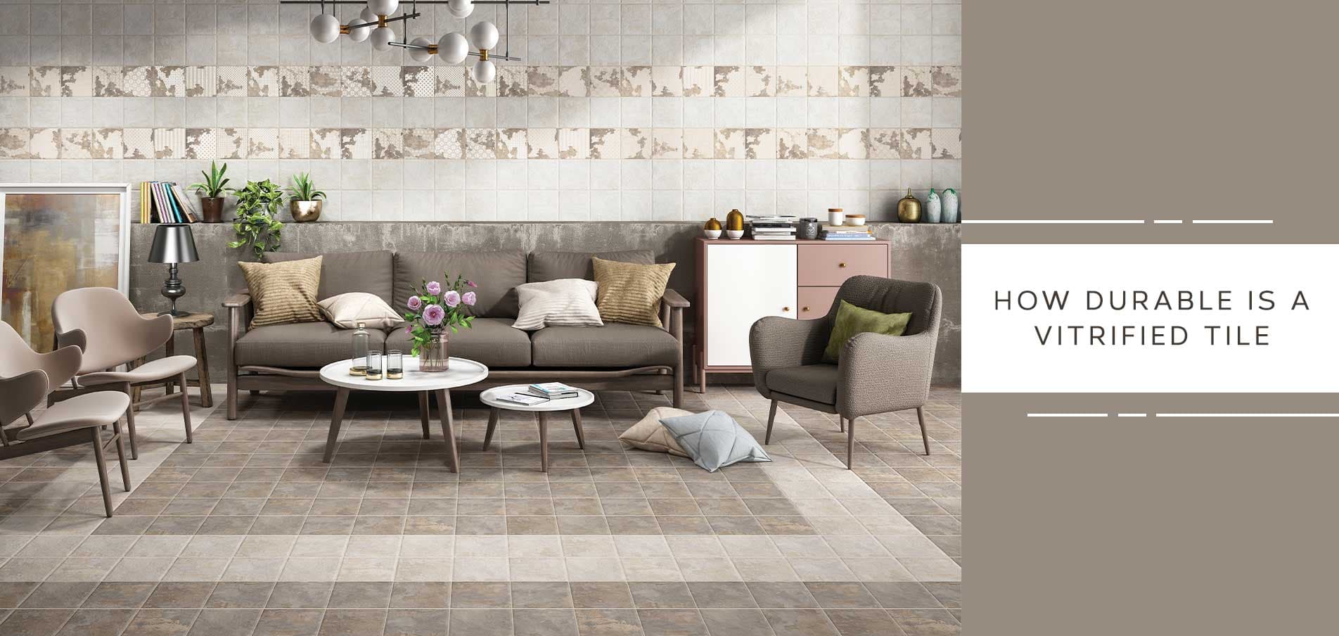 How durable is a vitrified tile