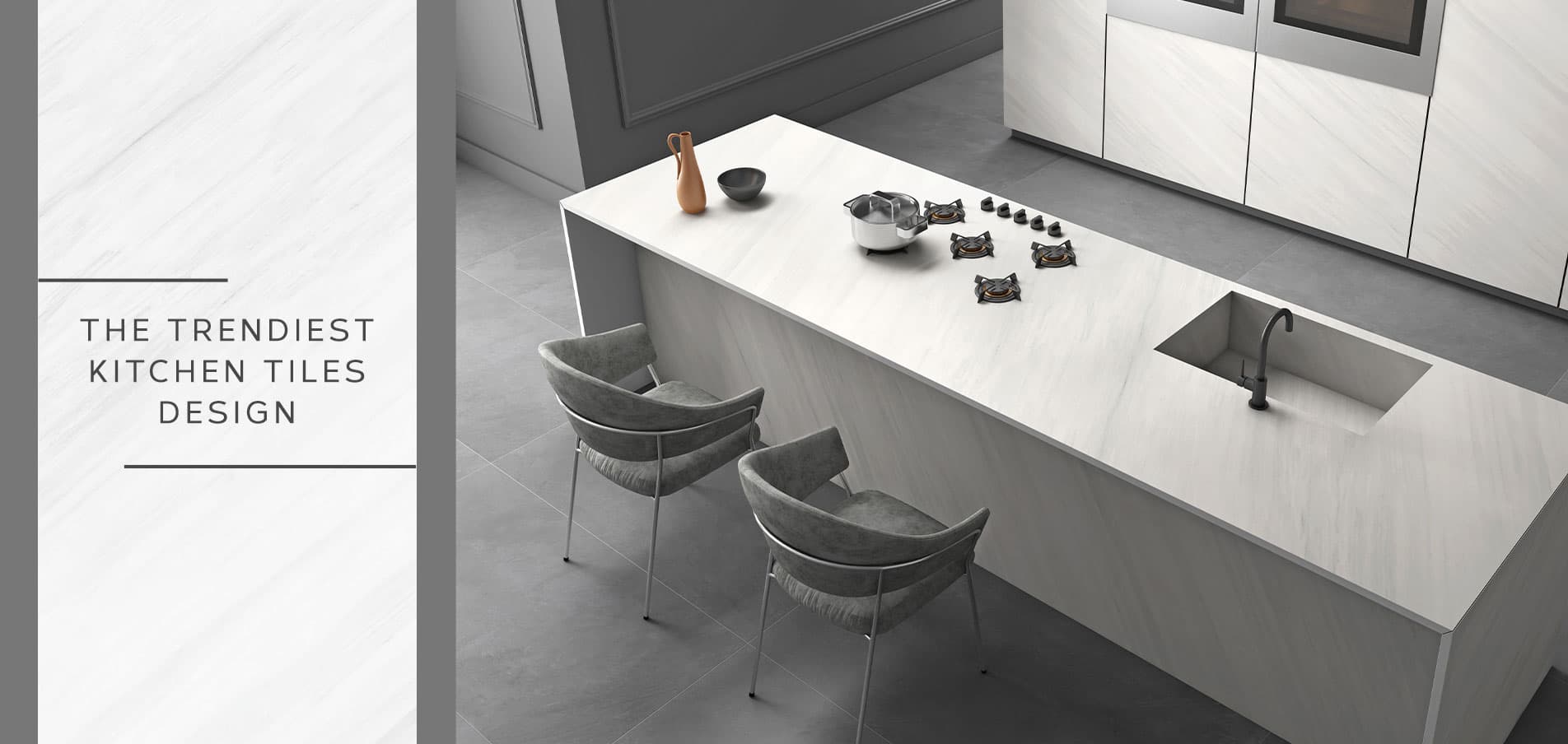 The trendiest kitchen tiles designs