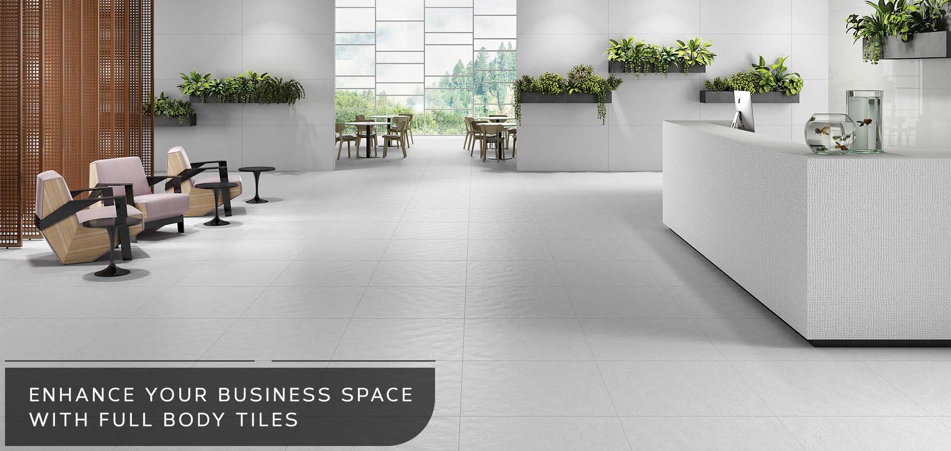 Enhance your business space with commercial tiles