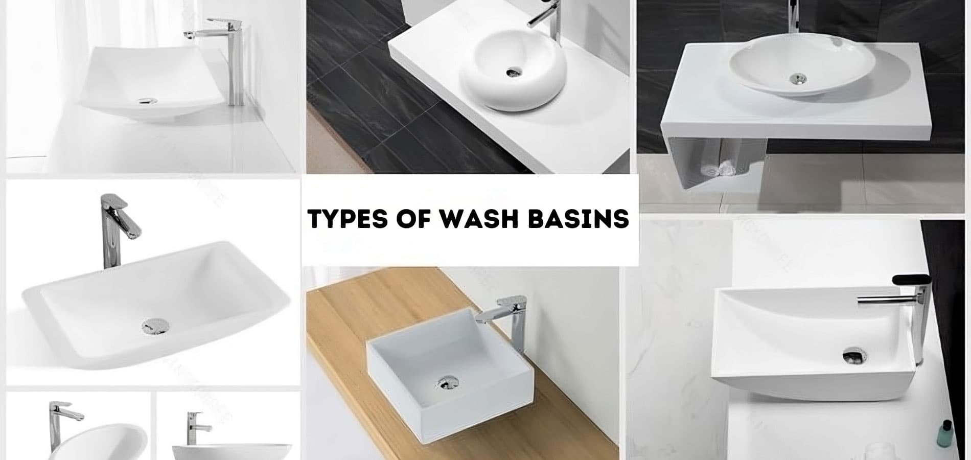 Types of Wash Basin: Guide to Different Bathroom Wash Basins
