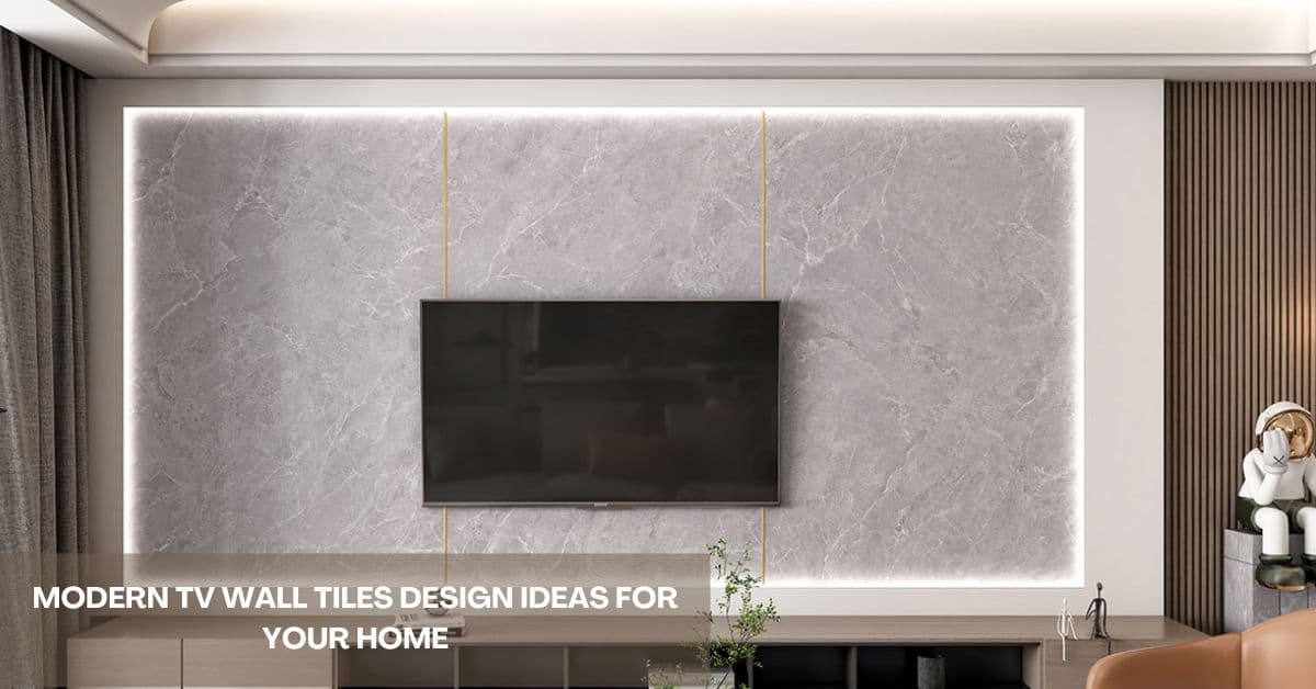 Modern TV Wall Tiles Design Ideas for Your Home