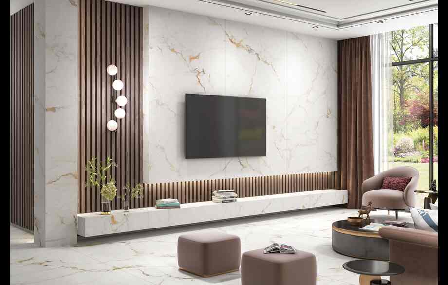 White Color Tiles