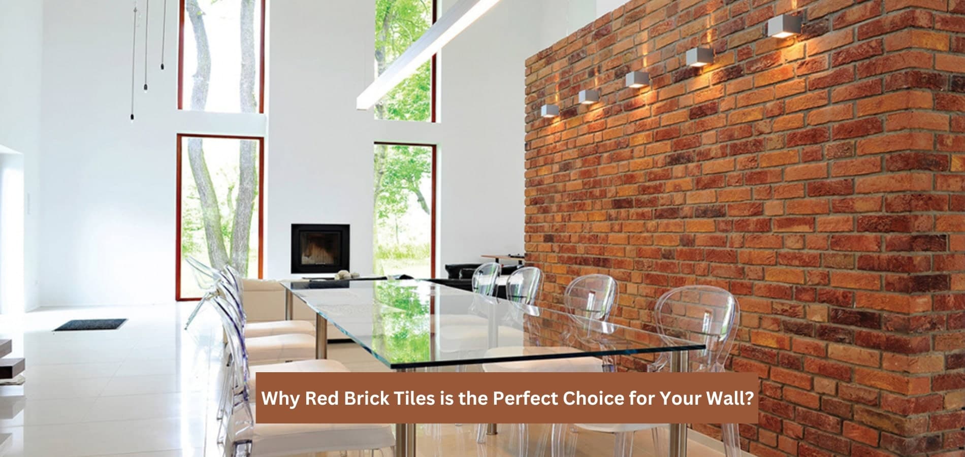 Red Brick Tiles for Wall: Timeless Design for Your Spaces