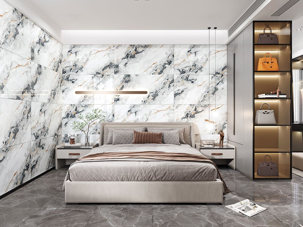 Multai Marmo 2x2 and 2x4 White Marble Tiles for Wall and Floor ...